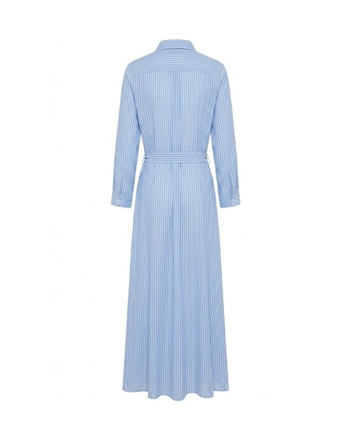 GOA VESTIDO LARGO DE MUJER AZUL