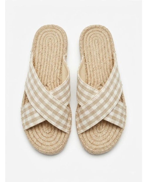 MUSSS BOMBON SANDALIAS DE MUJER BEIGE