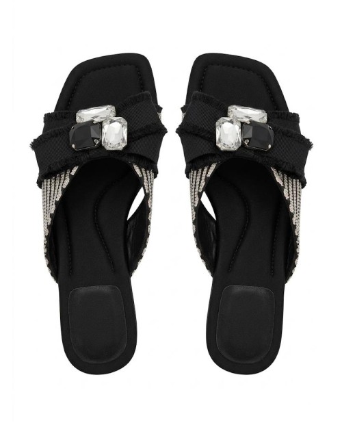 LOLA CASADEMUNT SANDALIAS DE MUJER NEGRO