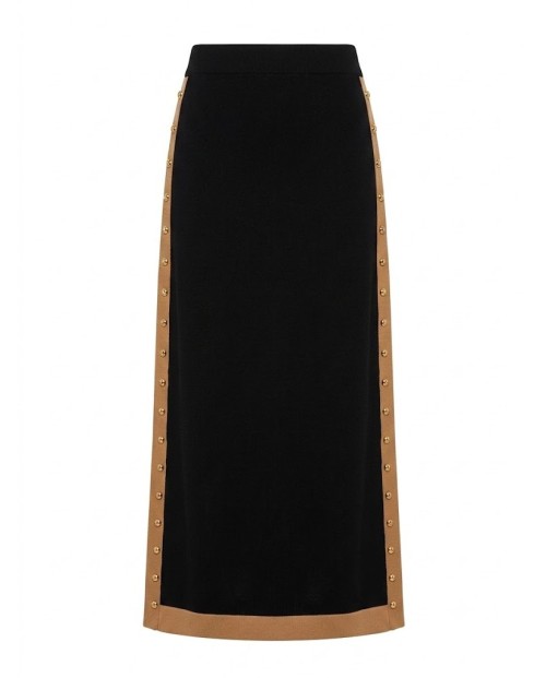 LOLA CASADEMUNT FALDA MIDI DE MUJER MULTICOLOR