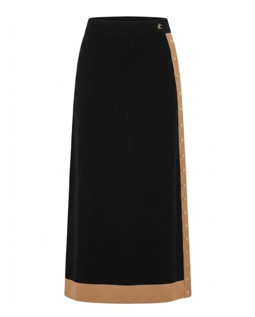 LOLA CASADEMUNT FALDA MIDI DE MUJER MULTICOLOR