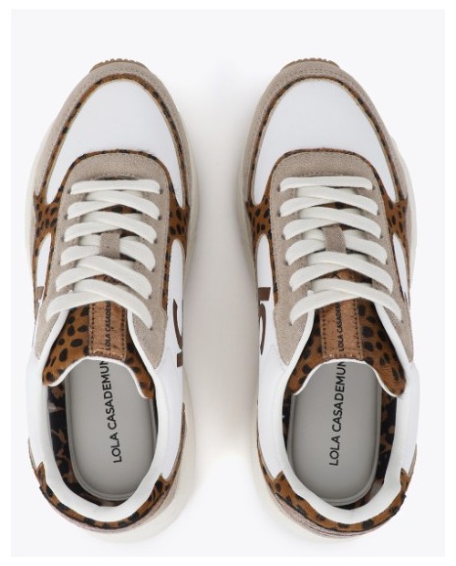 LOLA CASADEMUNT SNEAKERS DE MUJER BLANCO