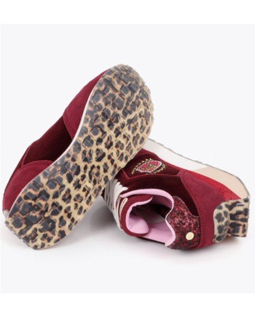SNEAKERS LOLA CASADEMUNT DE MUJER GRANATE