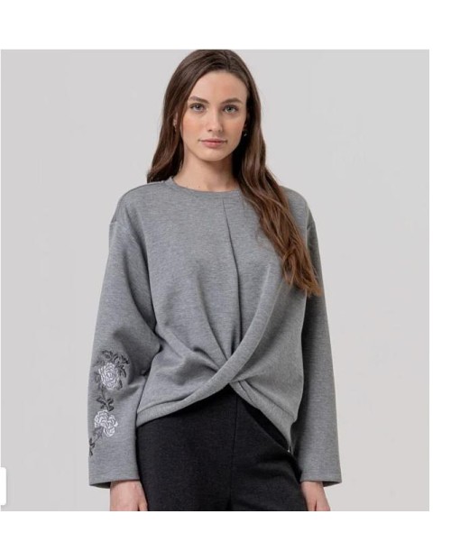 SURKANA SUDADERA LARGA DE MUJER