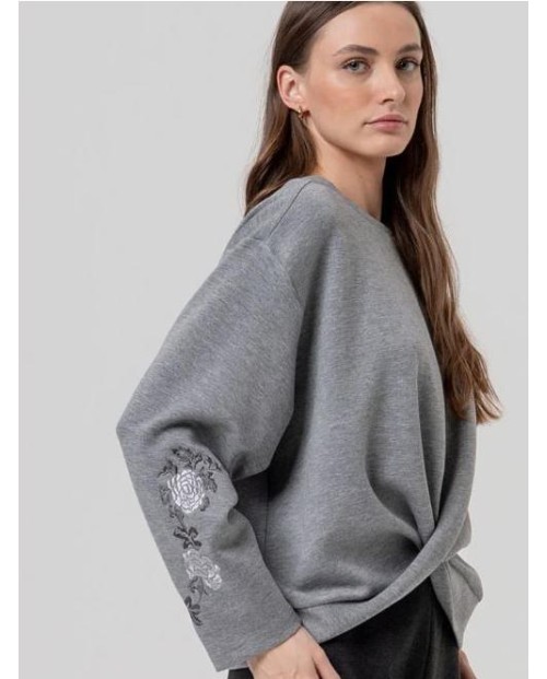 SURKANA SUDADERA LARGA DE MUJER 2