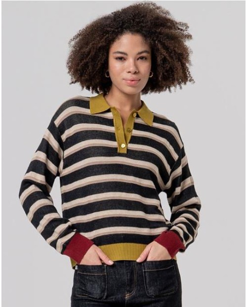 SURKANA JERSEY DE MUJER NEGRO