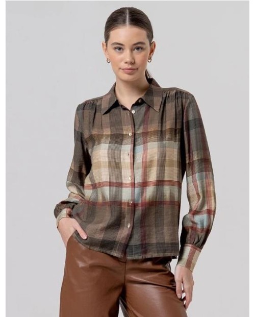 SURKANA CAMISA DE MUJER CAMEL