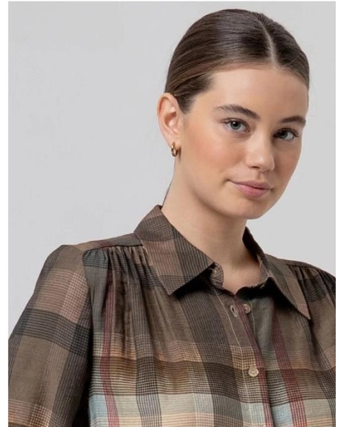 SURKANA CAMISA DE MUJER CAMEL