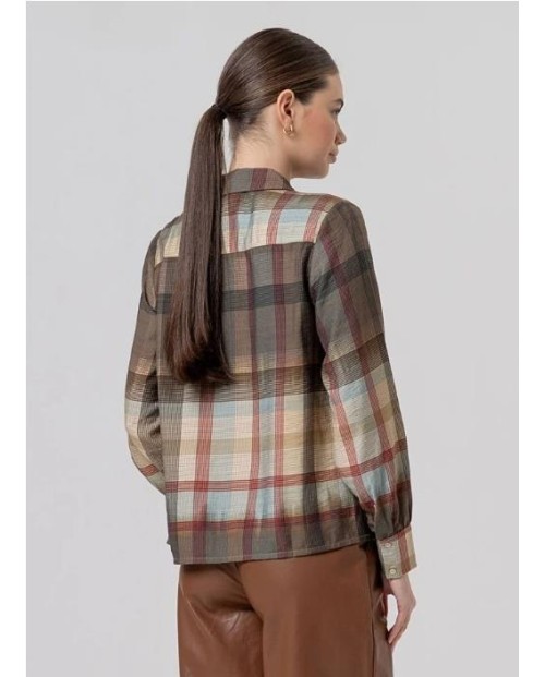 SURKANA CAMISA DE MUJER CAMEL