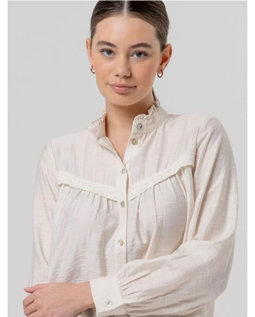 SURKANA BLUSA DE MUJER CRUDO