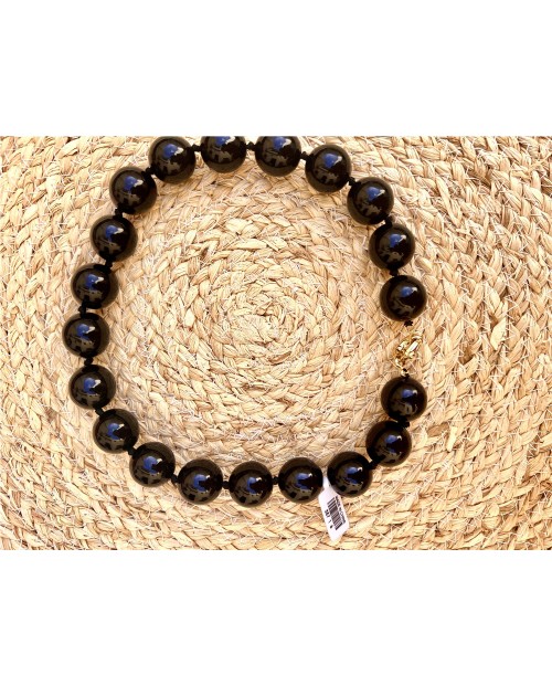 COLLAR BOLAS GRANDES DE RESINA