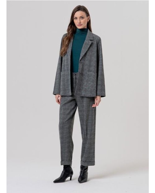 SURKANA AMERICANA DE MUJER GRIS