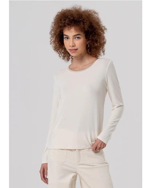 CAMISETA SURKANA DE CUELLO REDONDO DE BAMBÚ