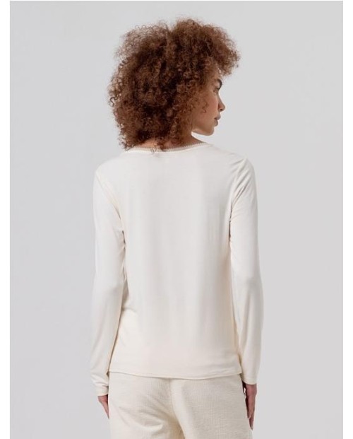 CAMISETA SURKANA DE CUELLO REDONDO DE BAMBÚ