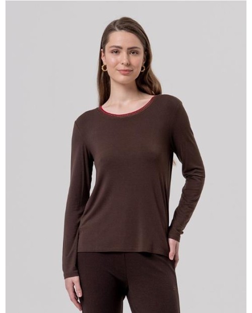 CAMISETA SURKANA DE CUELLO REDONDO DE BAMBÚ