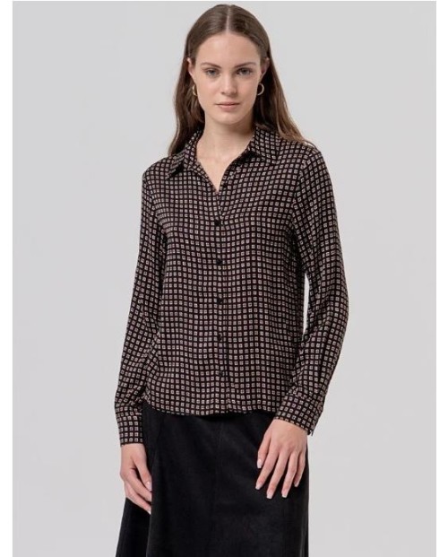 SURKANA CAMISA  DE MUJER NEGRO