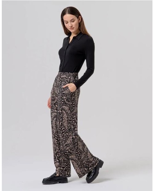 SURKANA PANTALÓN  DE MUJER NEGRO