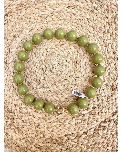 COLLAR BOLAS GRANDES DE RESINA