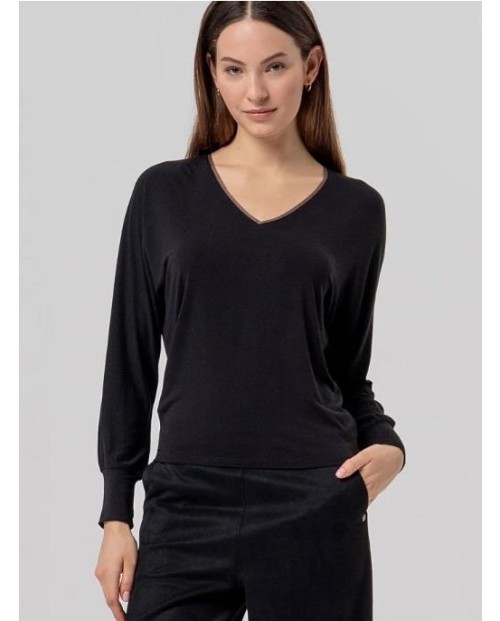 CAMISETA SURKANA DE CUELLO PICO DE BAMBÚ 2