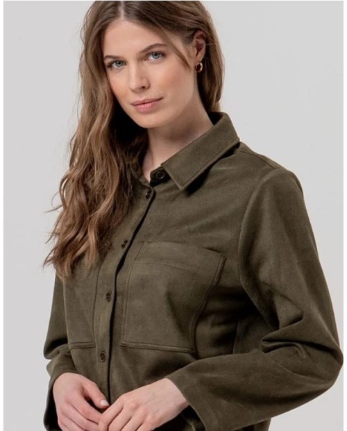 SOBRECAMISA SURKANA EFECTO ANTE CON BOLSILLOS