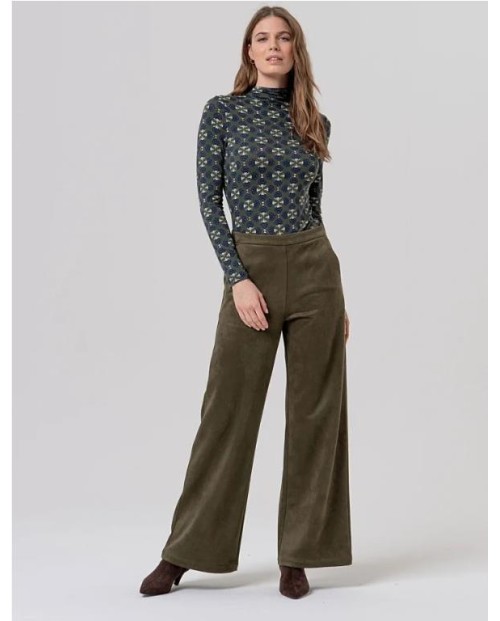 PANTALÓN ANCHO SURKANA EFECTO ANTE