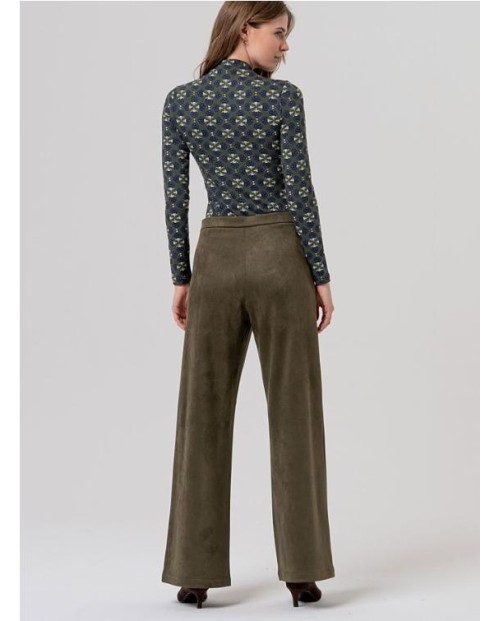 PANTALÓN ANCHO SURKANA EFECTO ANTE