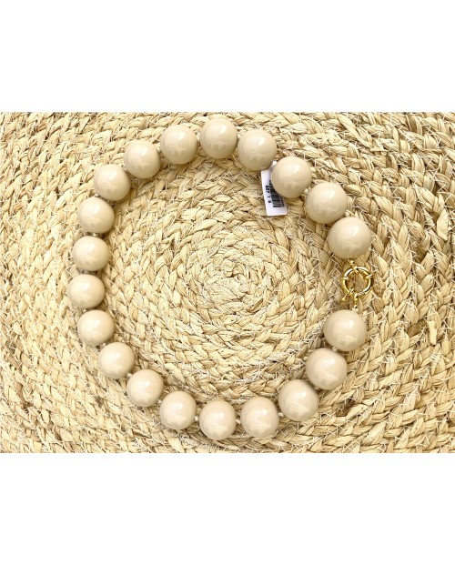 COLLAR BOLAS GRANDES DE RESINA
