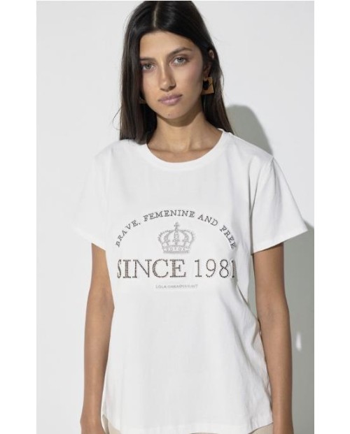 Lola Casademunt Camiseta de mujer blanca