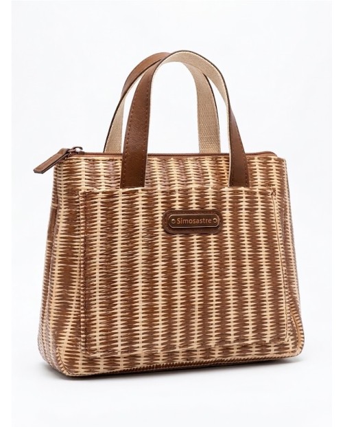 SIMOSASTRE BOLSO DE MUJER CAMEL