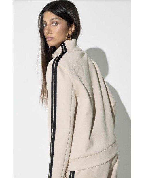 LC SUDADERA DE MUJER BEIGE
