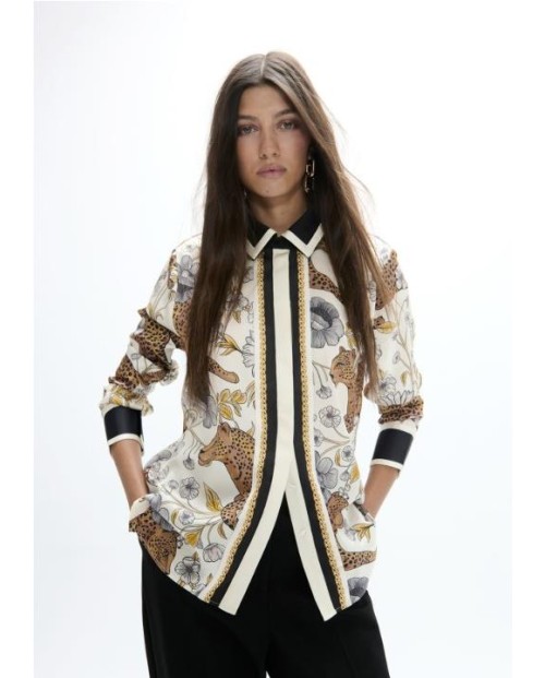 LOLA CASADEMUNT CAMISA DE MUJER CRUDO