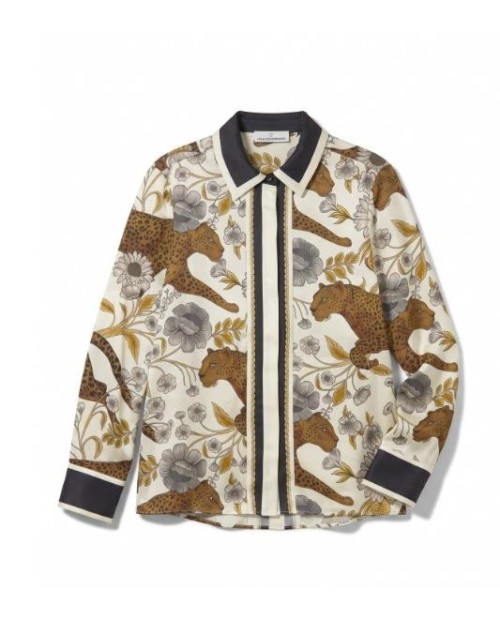LOLA CASADEMUNT CAMISA DE MUJER CRUDO