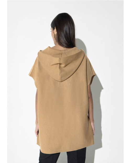 LOLA CASADEMUNT CAPA DE MUJER CAMEL