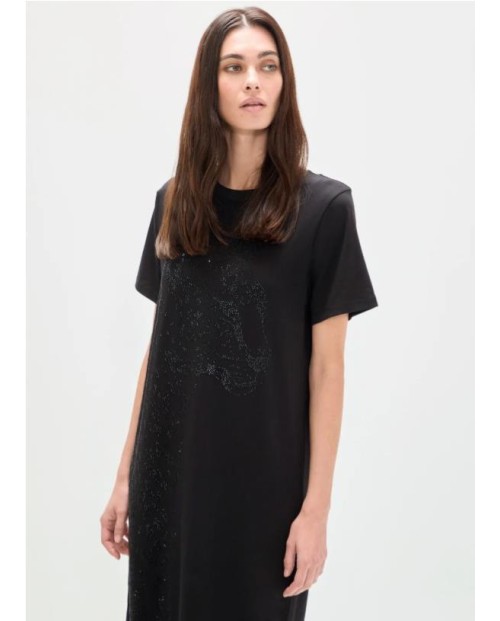 LOLA CASADEMUNT VESTIDO DE MUJER NEGRO