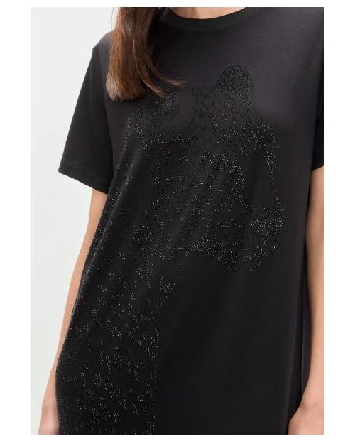 LOLA CASADEMUNT VESTIDO DE MUJER NEGRO