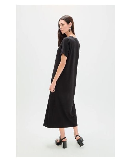 LOLA CASADEMUNT VESTIDO DE MUJER NEGRO