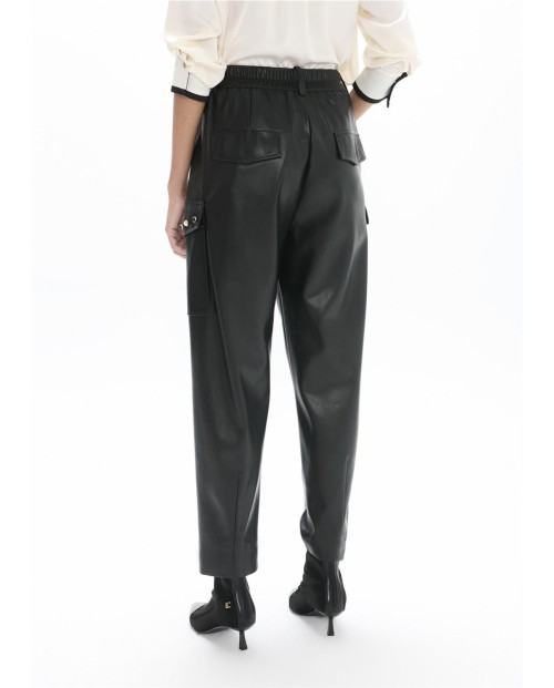 LOLA CASADEMUNT PANTALON DE MUJER NEGRO