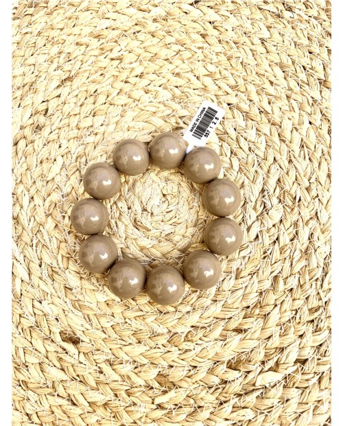 PULSERA DE BOLAS GRANDE DE RESINA